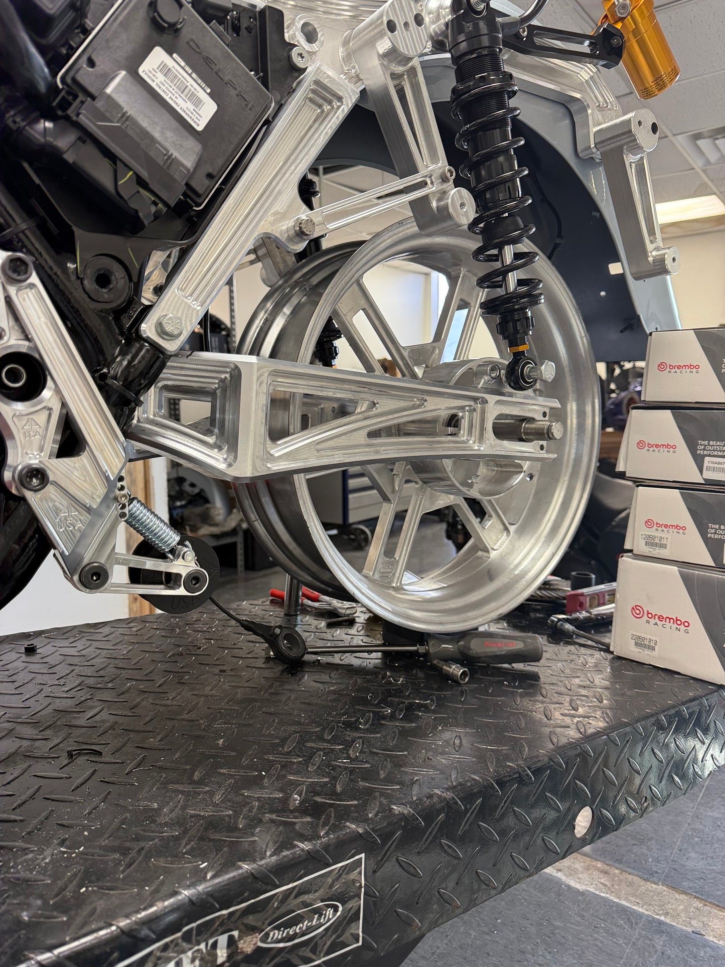 THE BULLET SWINGARM NEW FOR 2025