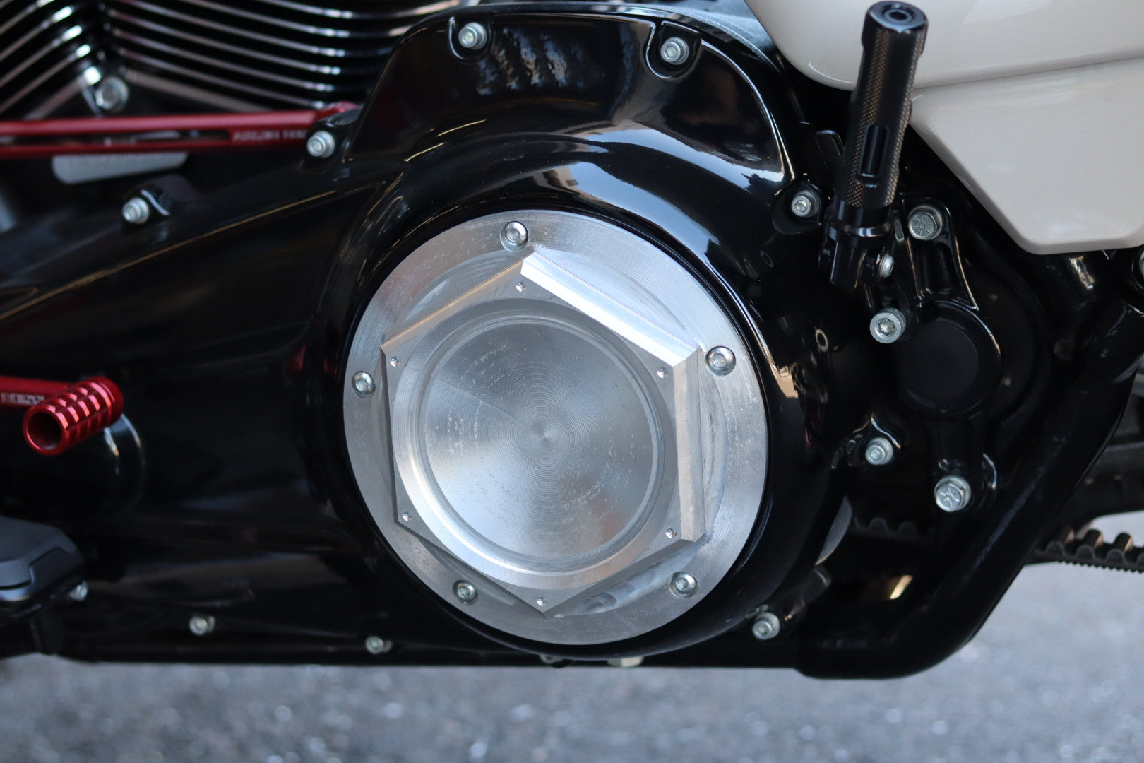 6 Sided M8 Bagger Derby Cover