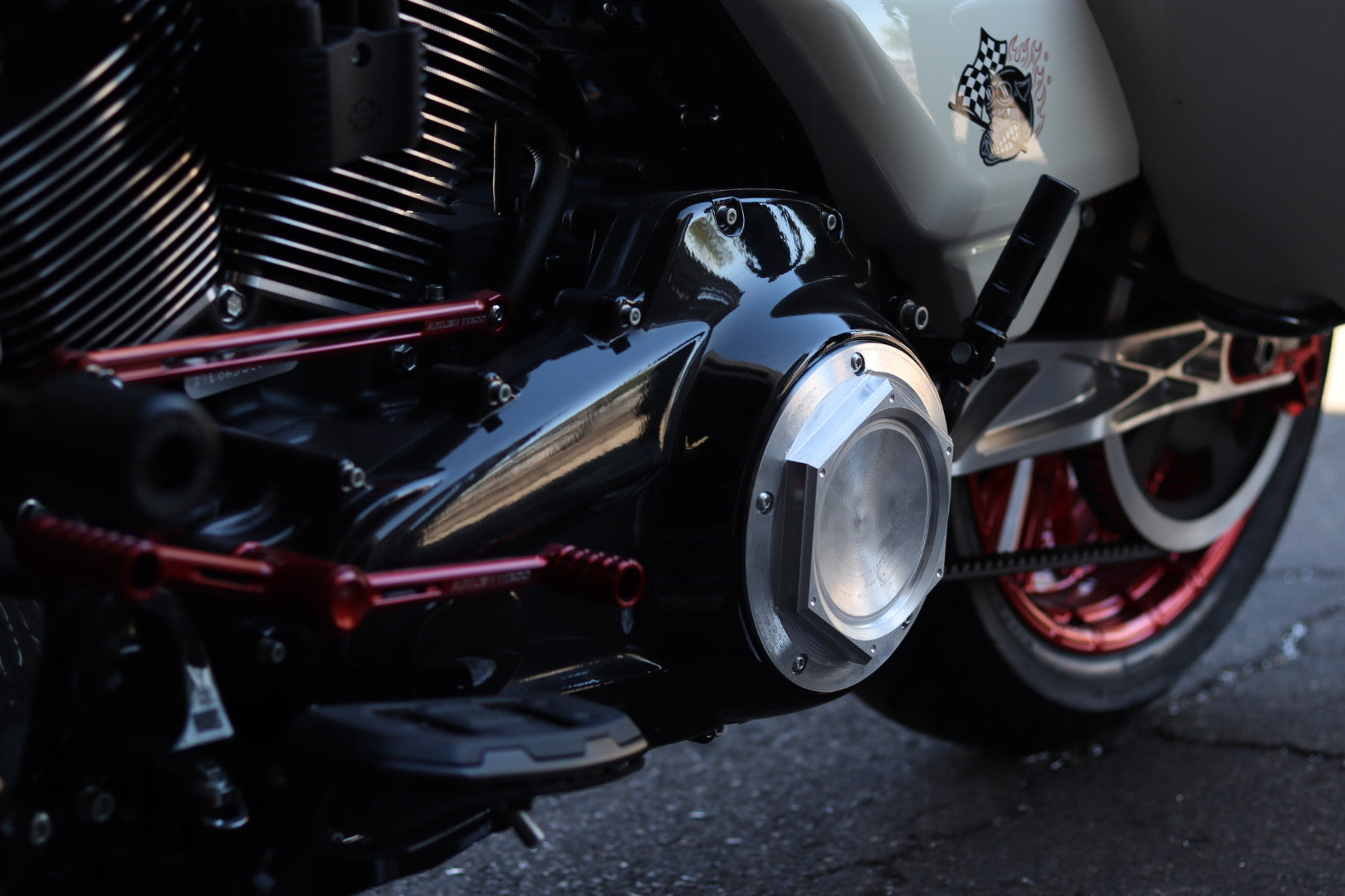 6 Sided M8 Bagger Derby Cover