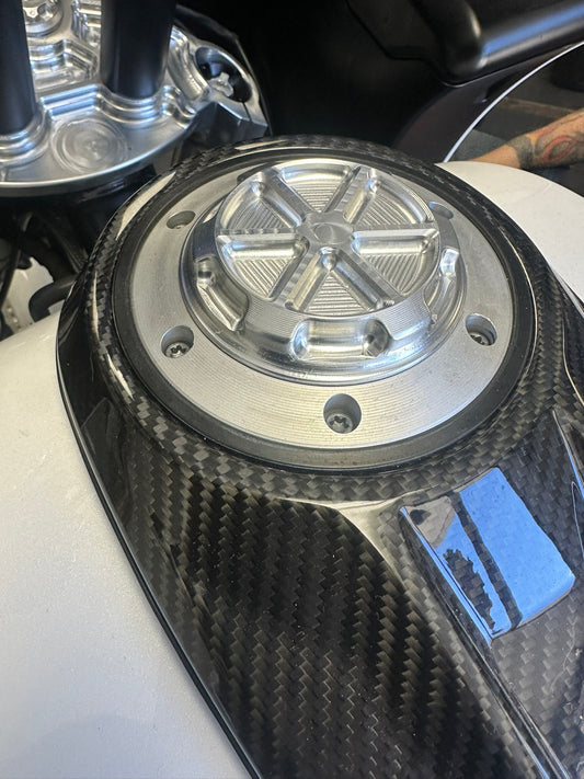 SPOKED 2024 Bagger Gas Cap Assembly